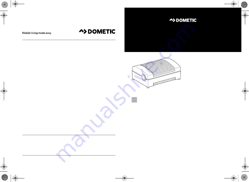 Dometic EPS817 Operating Manual Download Page 1