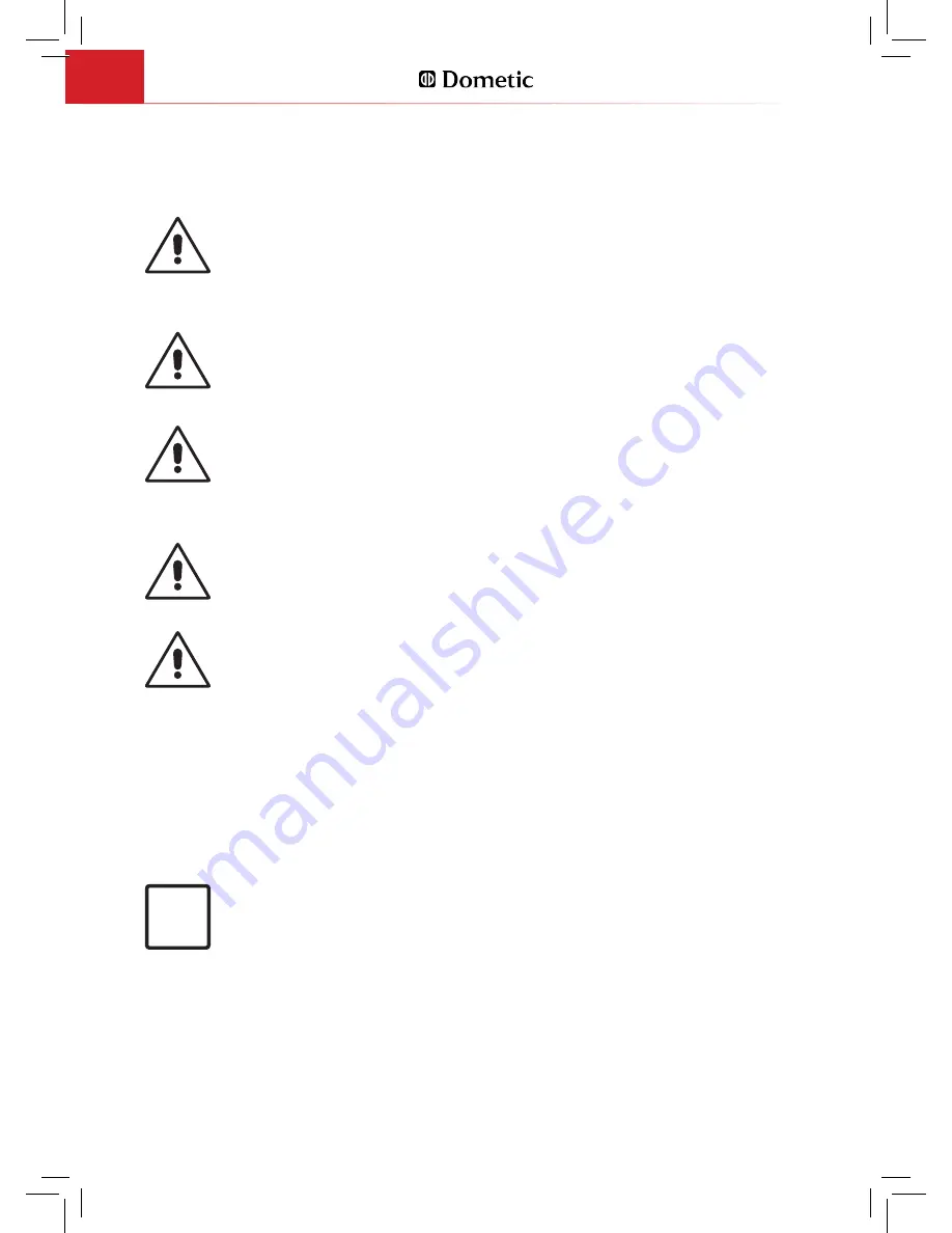 Dometic PI7078 Скачать руководство пользователя страница 10