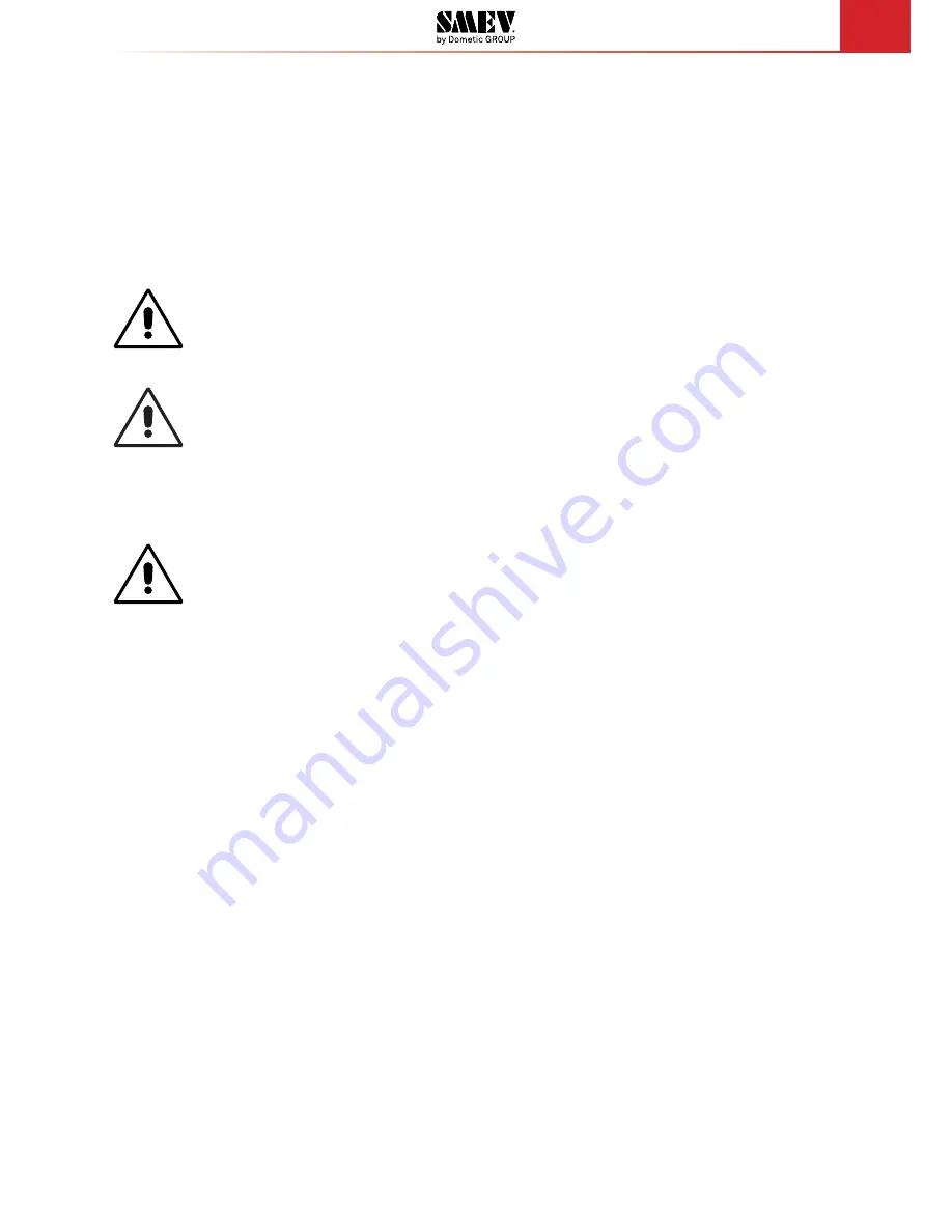 Dometic PI8002 Installation, User And Service Manual Download Page 3