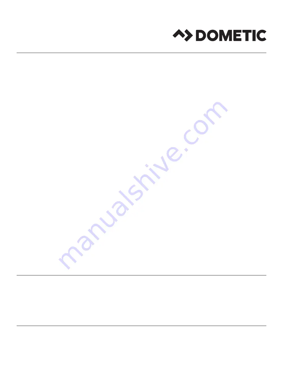 Dometic RM2551 Service Manual Download Page 52