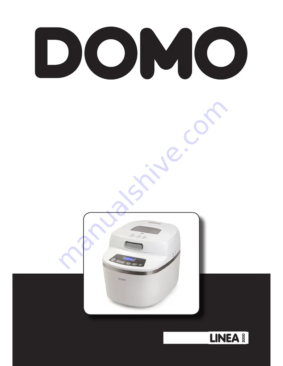 Domo B3959 Instruction Booklet Download Page 1