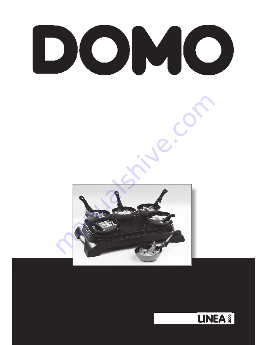 Domo DO-8706W Instruction Booklet Download Page 1