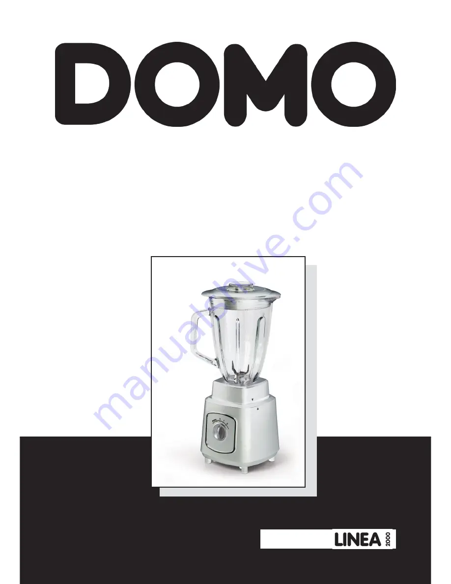 Domo DO426BL Instruction Booklet Download Page 1