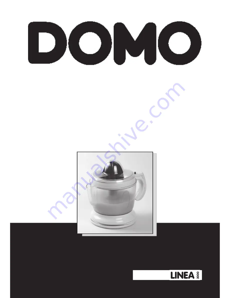 Domo DO9016J Instruction Booklet Download Page 1