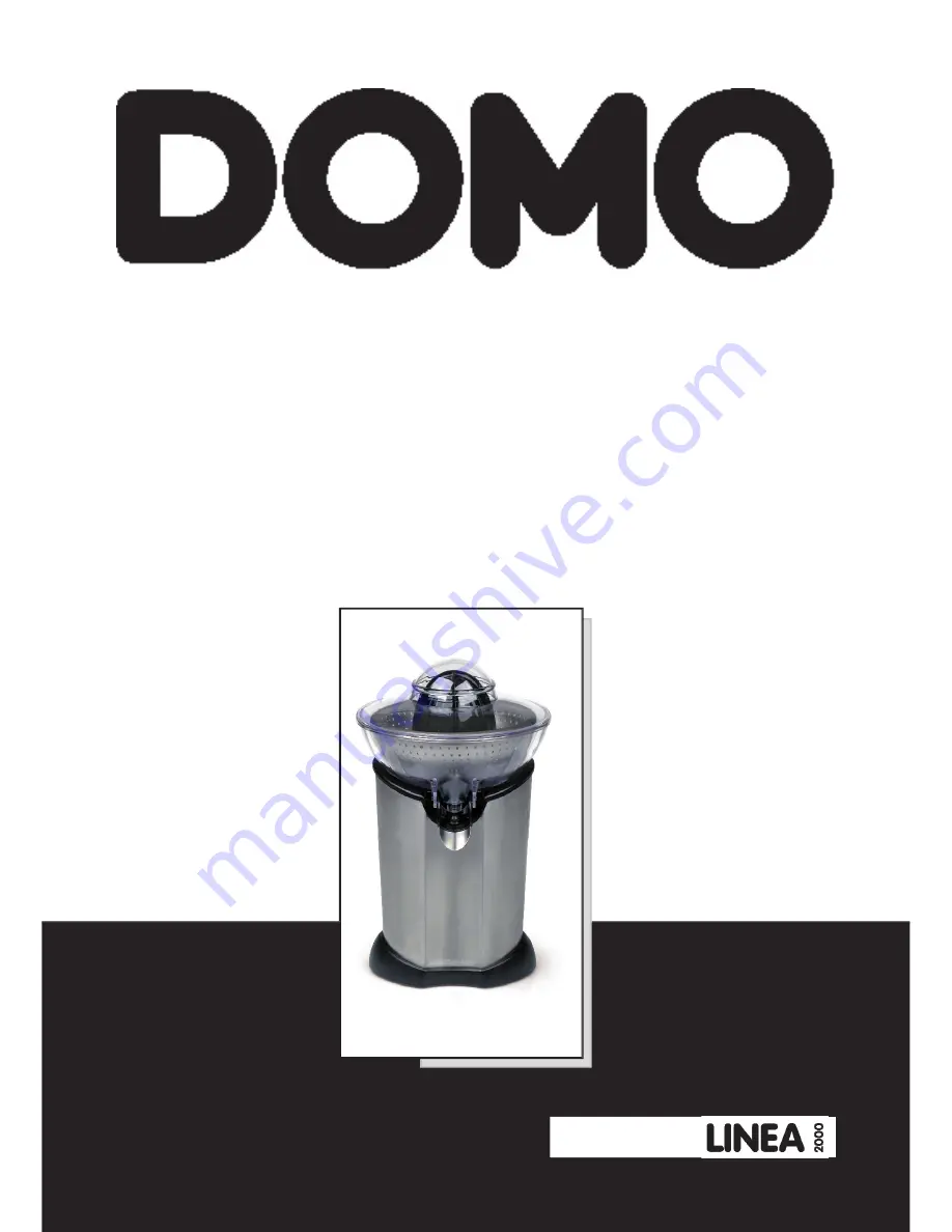 Domo DO9017J Instruction Booklet Download Page 1