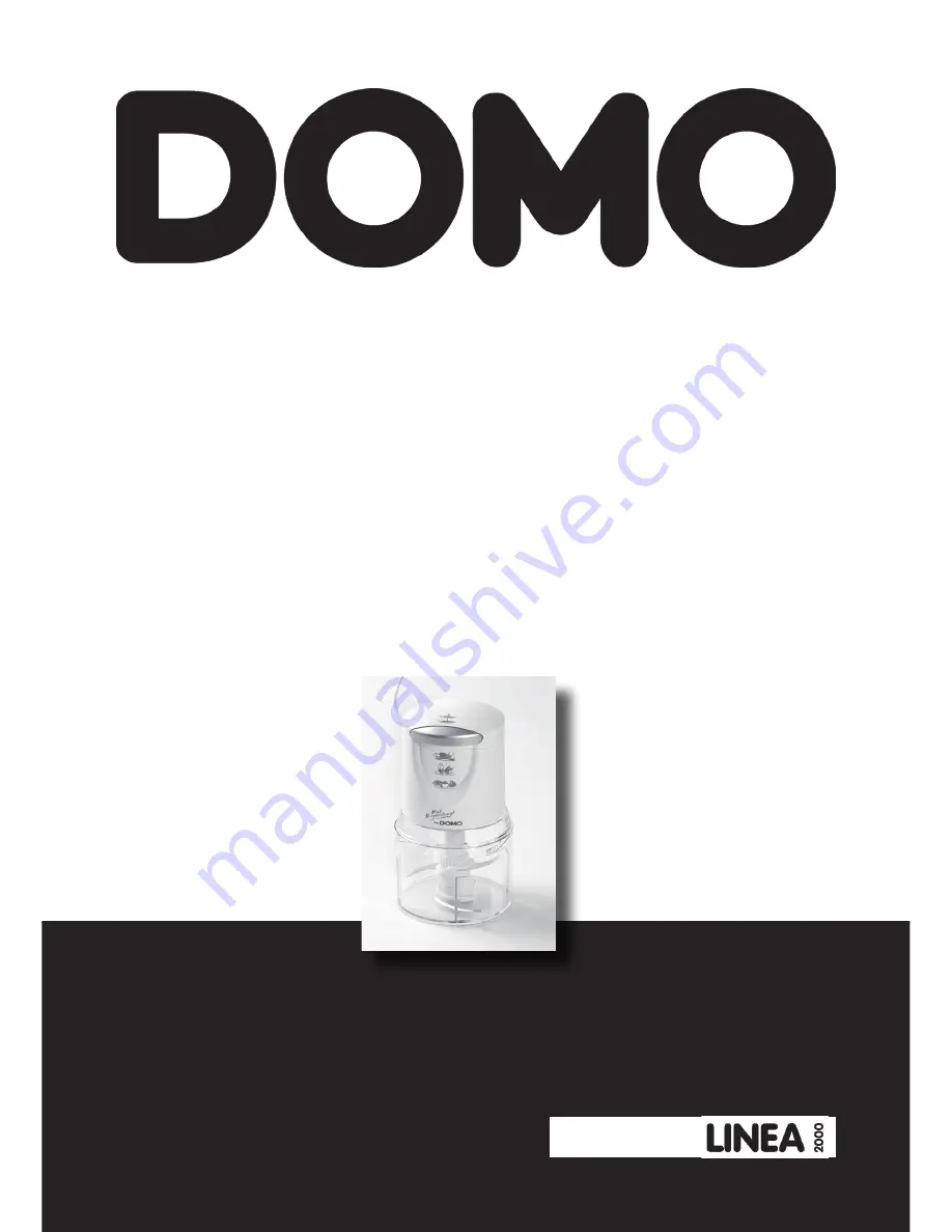 Domo DO9018MC Instruction Booklet Download Page 1