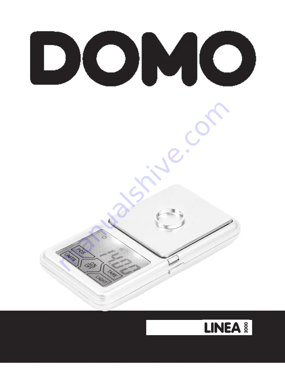 Domo DO9096W Instruction Booklet Download Page 1