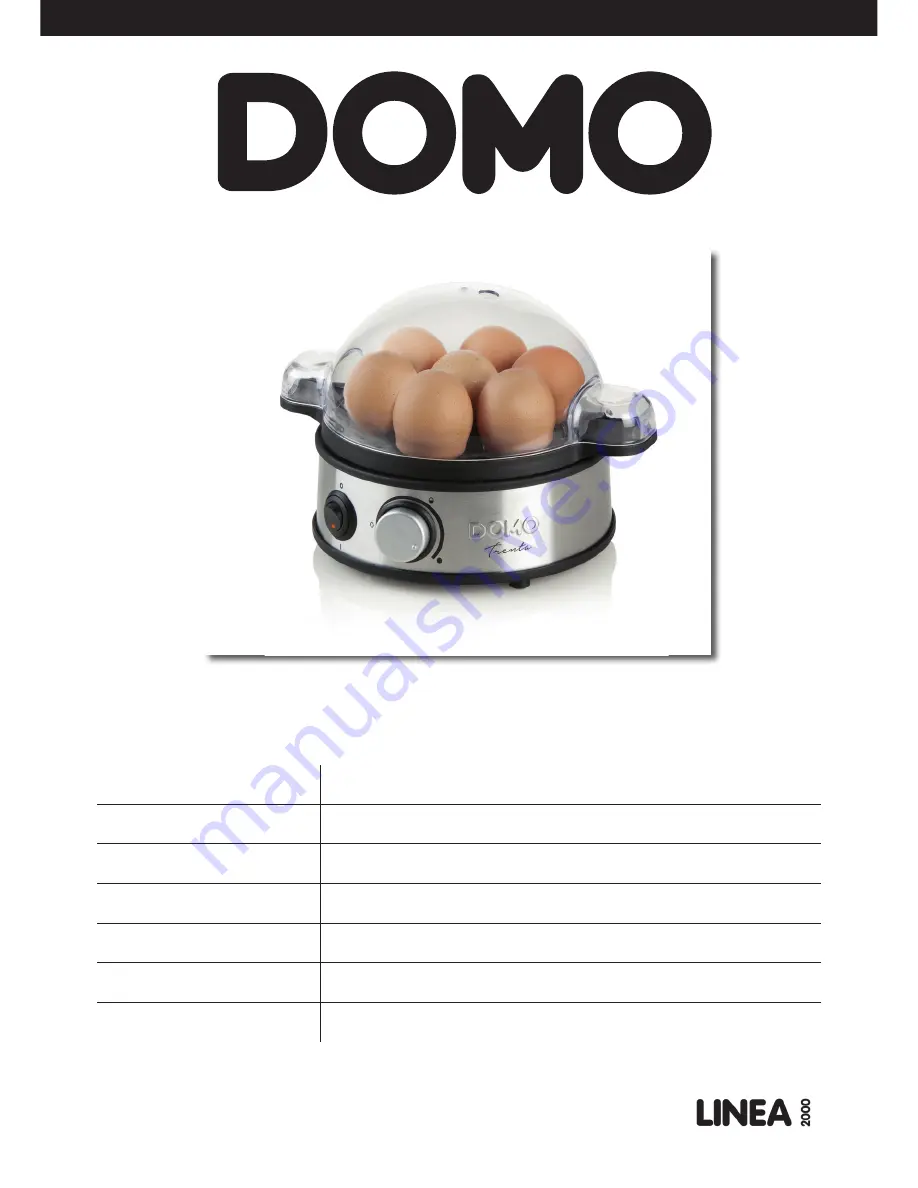 Domo DO9142EK Instruction Booklet Download Page 1