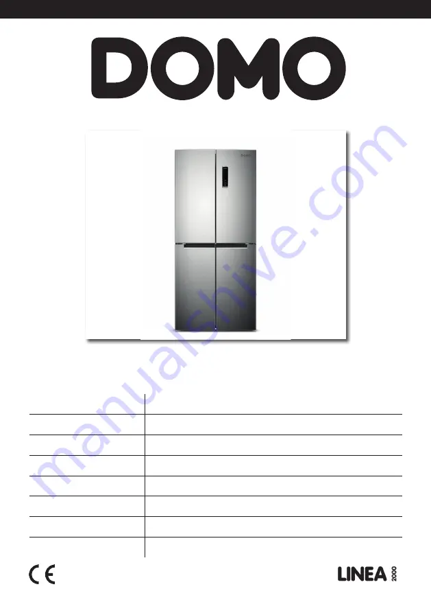 Domo DO945SBS Owner'S Manual Download Page 1