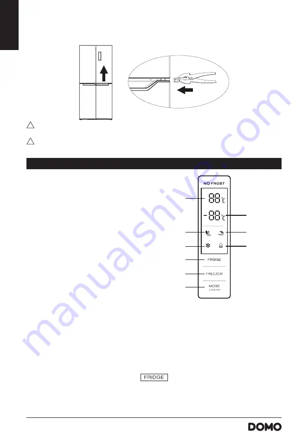 Domo DO945SBS Owner'S Manual Download Page 8