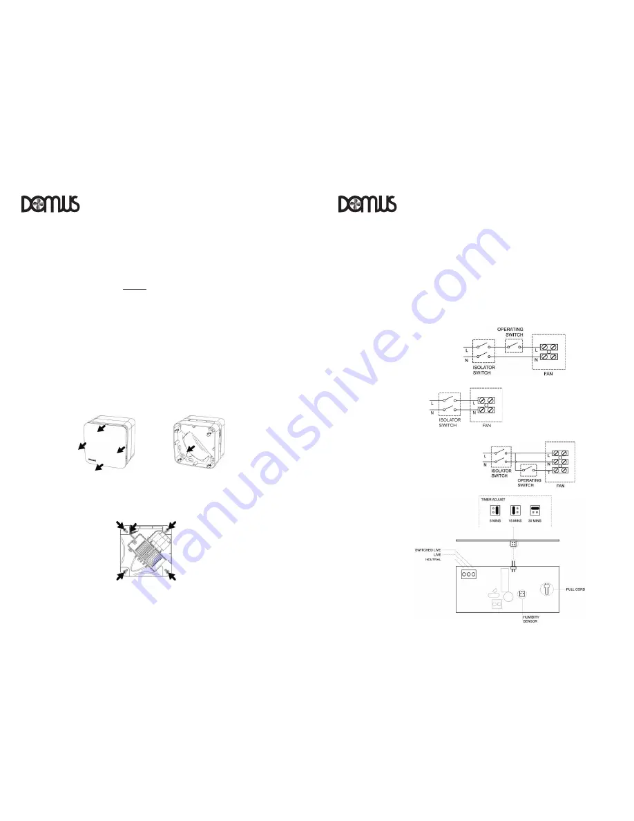 Domus SCF100-S Installation Instructions Download Page 2