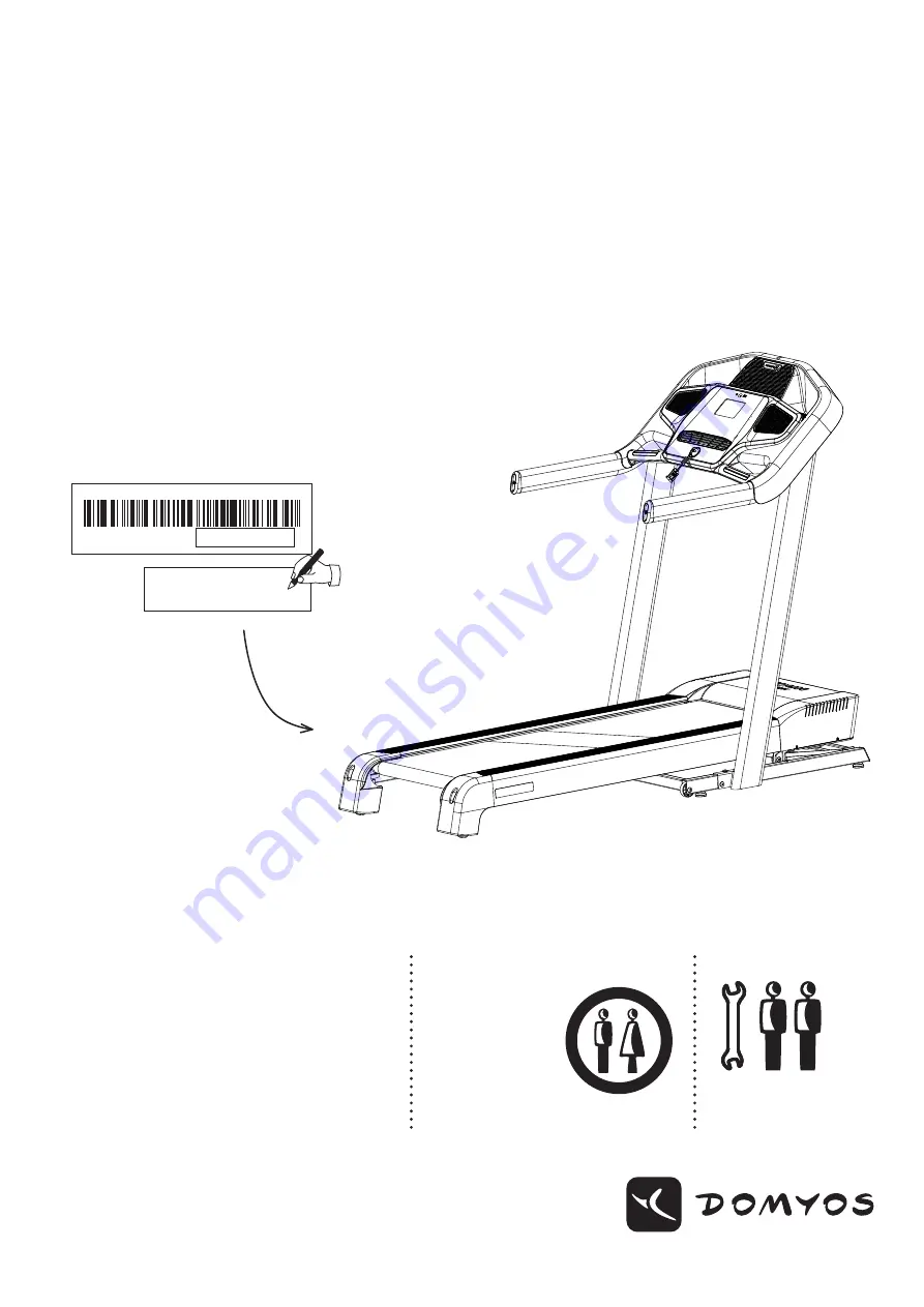 Domyos T900A Скачать руководство пользователя страница 1