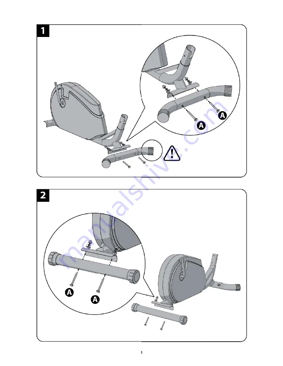 Domyos VE 130 Assembly Manual Download Page 5