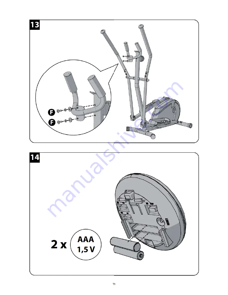 Domyos VE 130 Assembly Manual Download Page 11