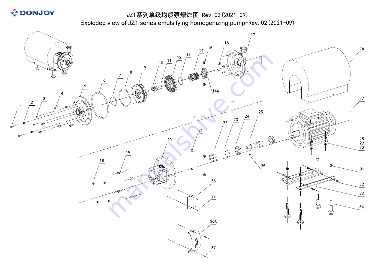 Donjoy DJ-JZ1-130 Operation And Maintenance Manual Download Page 20