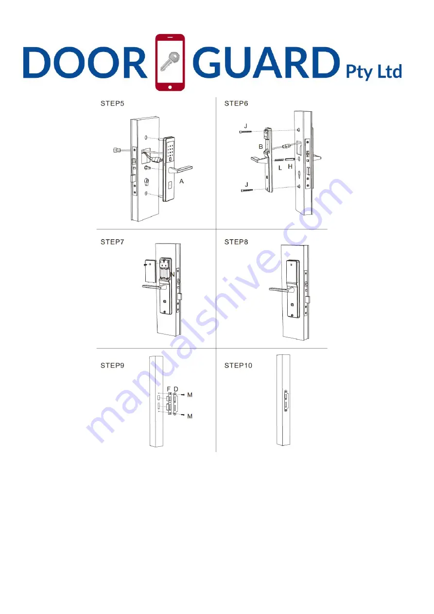 Door Guard Pty Ltd TS-MOR-BLK-05 User Manual Download Page 6