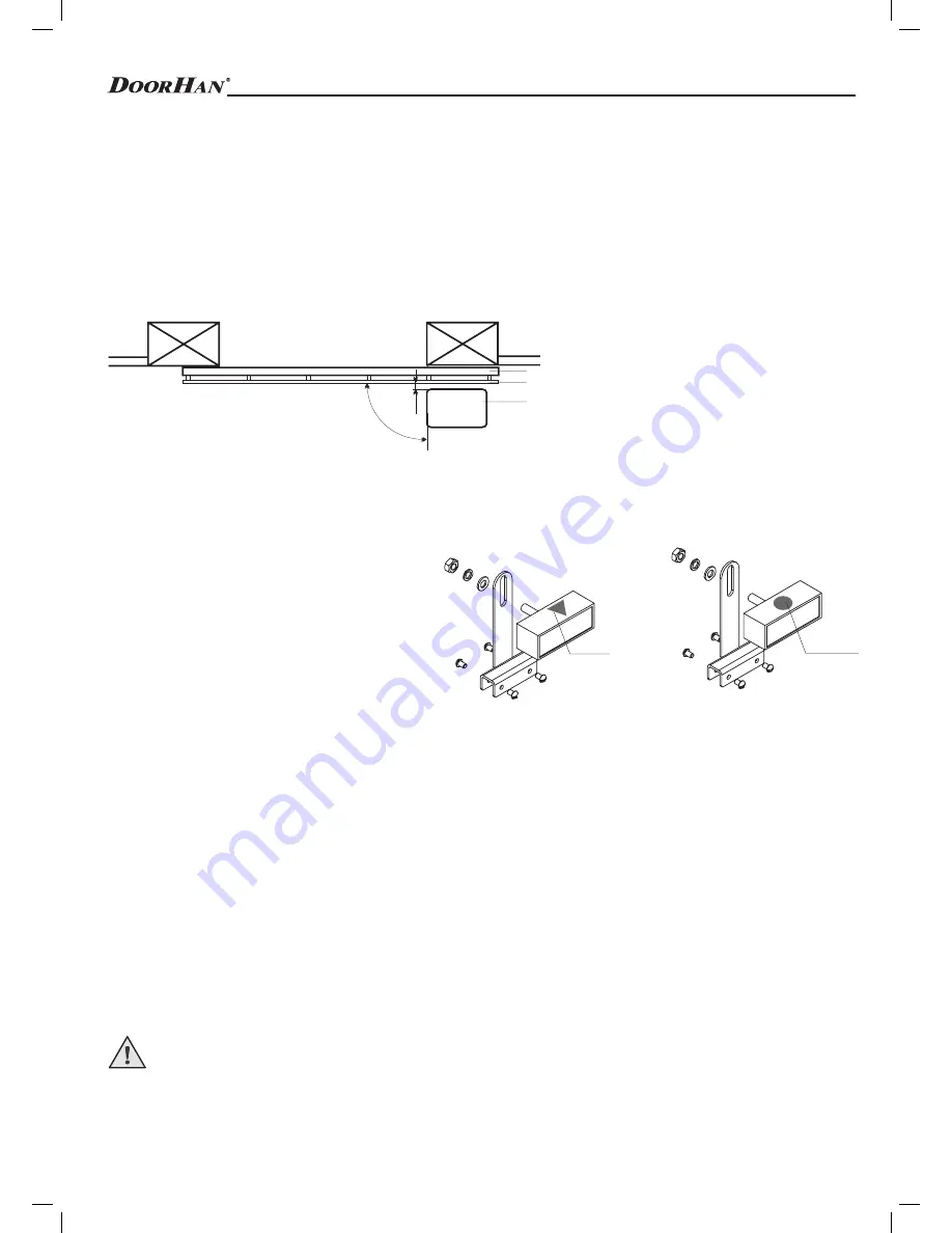 DoorHan SLIDING-1300 Installation And Operation Manual Download Page 8