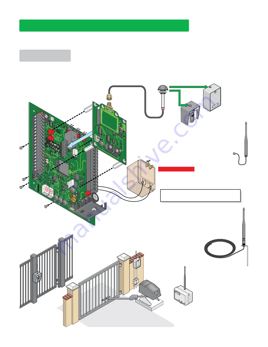 DoorKing 1489-080 Instructions Download Page 1