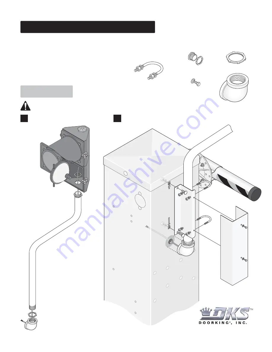 DoorKing 1603-210 Installation Download Page 1