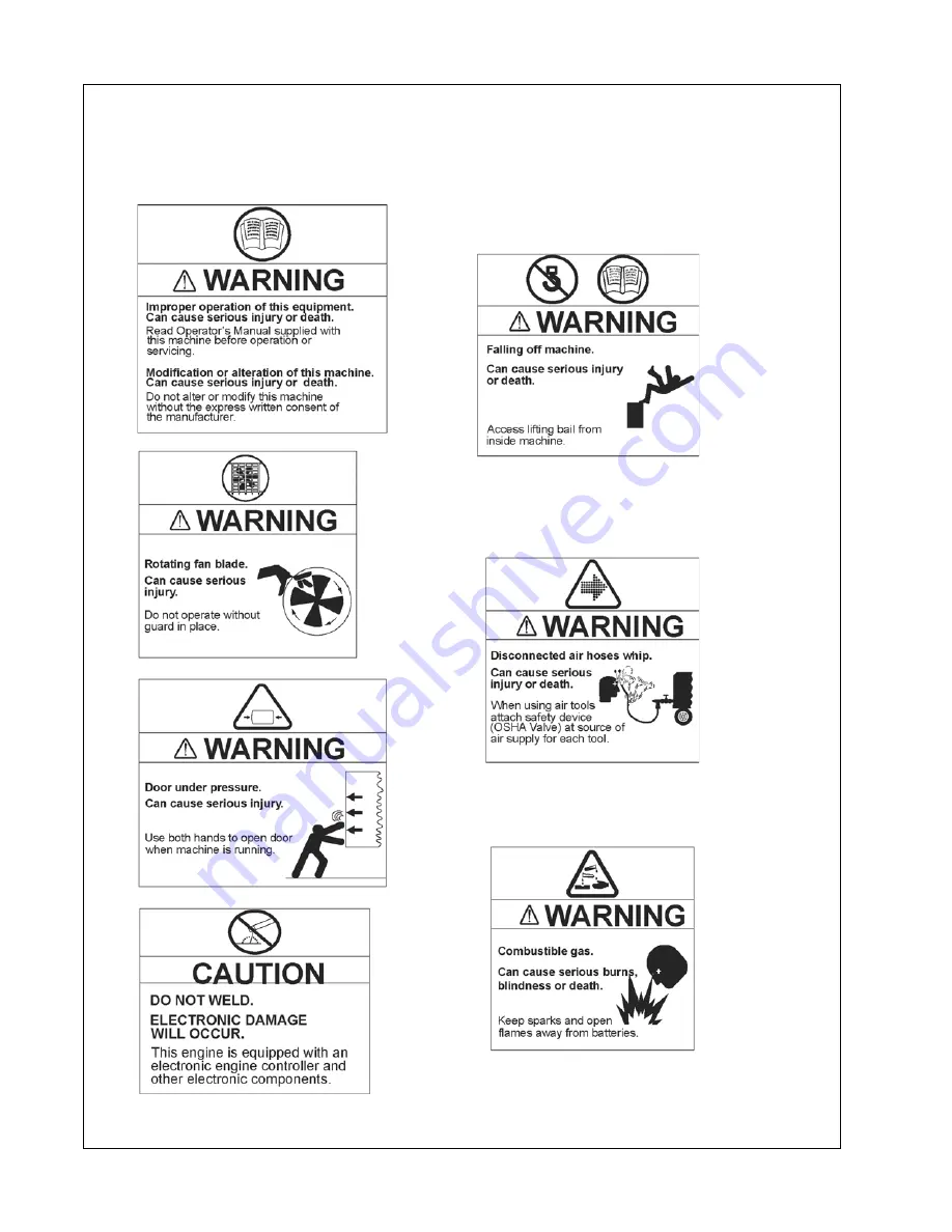 Doosan 10/370 Operation And Maintenance Manual Download Page 22