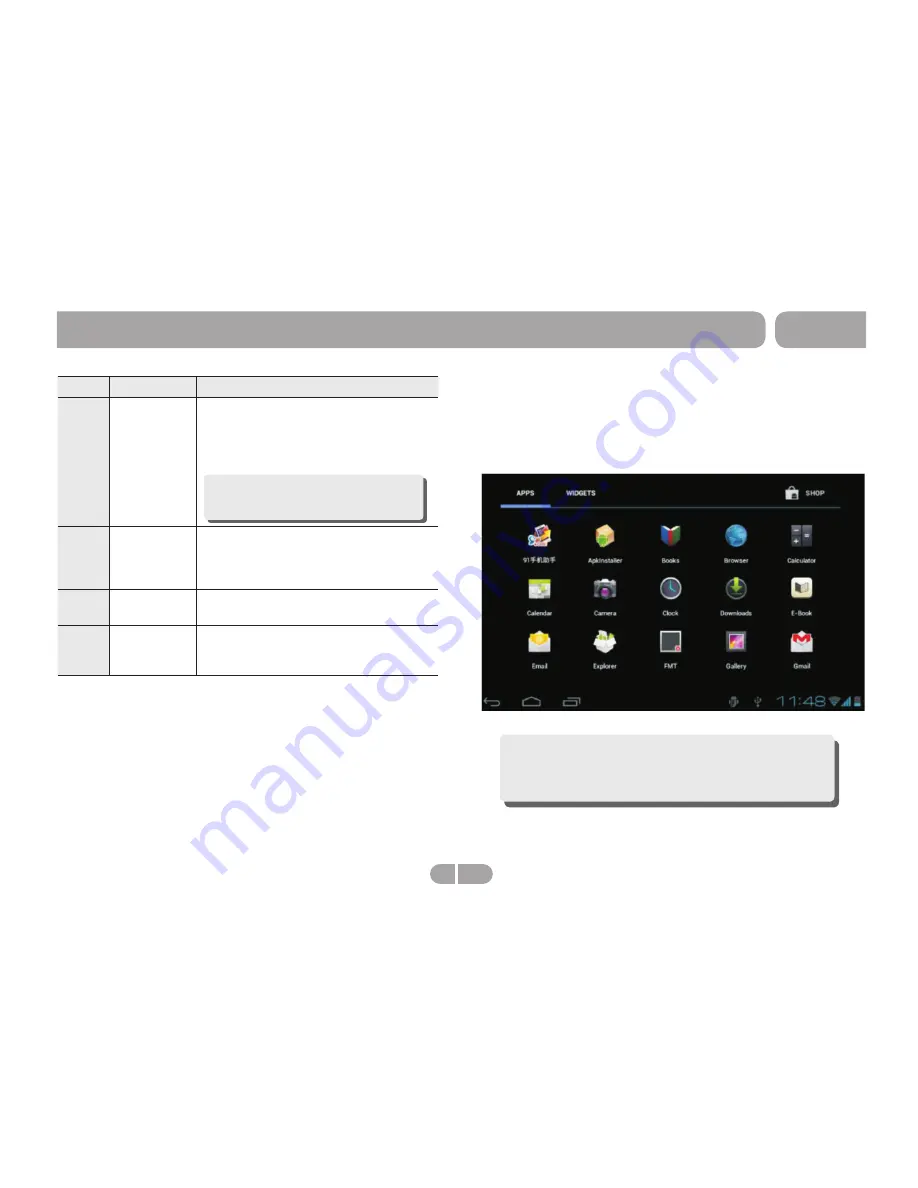 Dopo Internet Tablet T711 User Manual Download Page 9