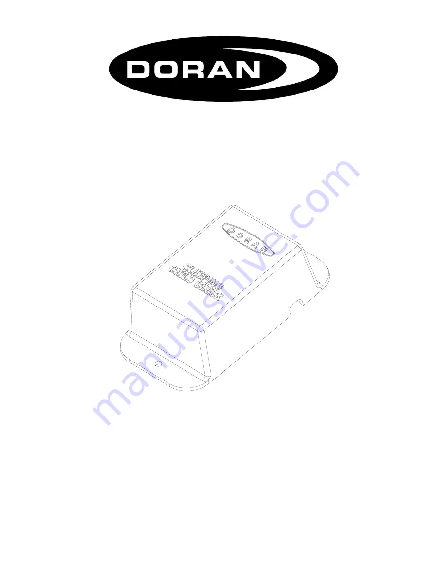 Doran SCC-AM-00 Installation And Operation Manual Download Page 1