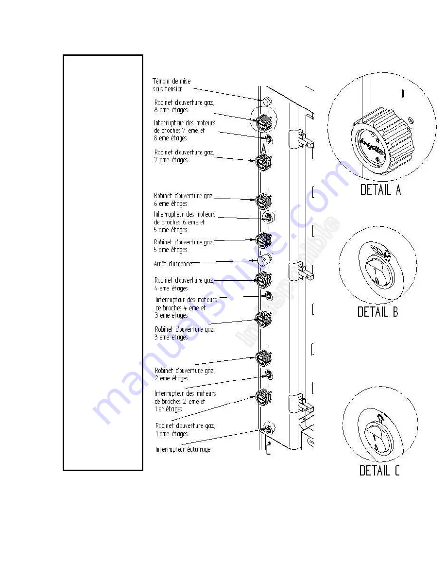 DOREGRILL MAG 4 GAZ Instruction Manual Download Page 12