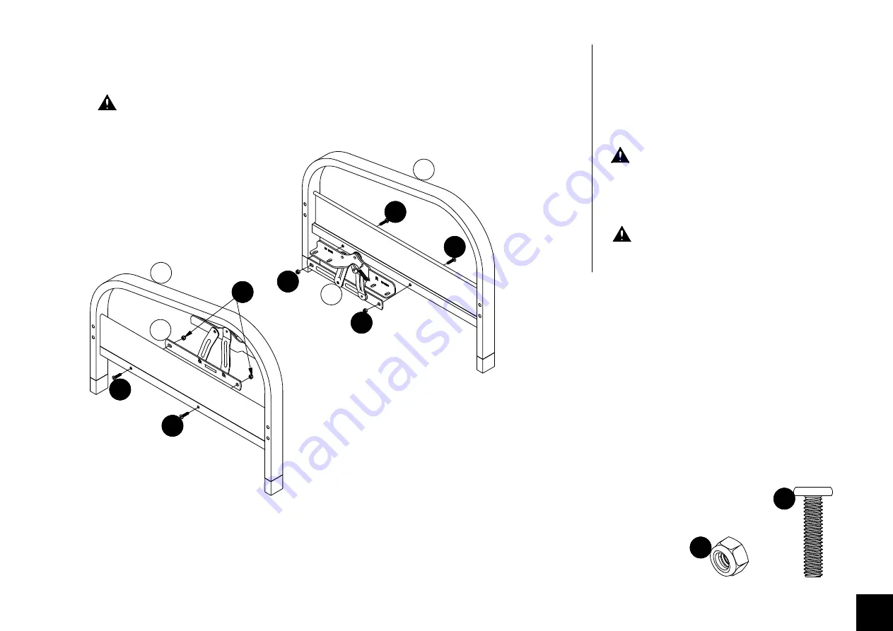 Dorel Home Products FF5000BLKS Instruction Booklet Download Page 7