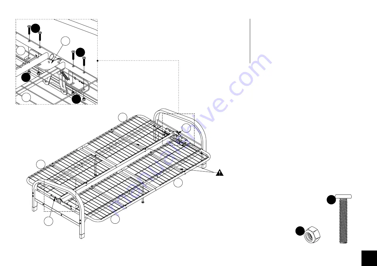 Dorel Home Products FF5000BLKS Instruction Booklet Download Page 14