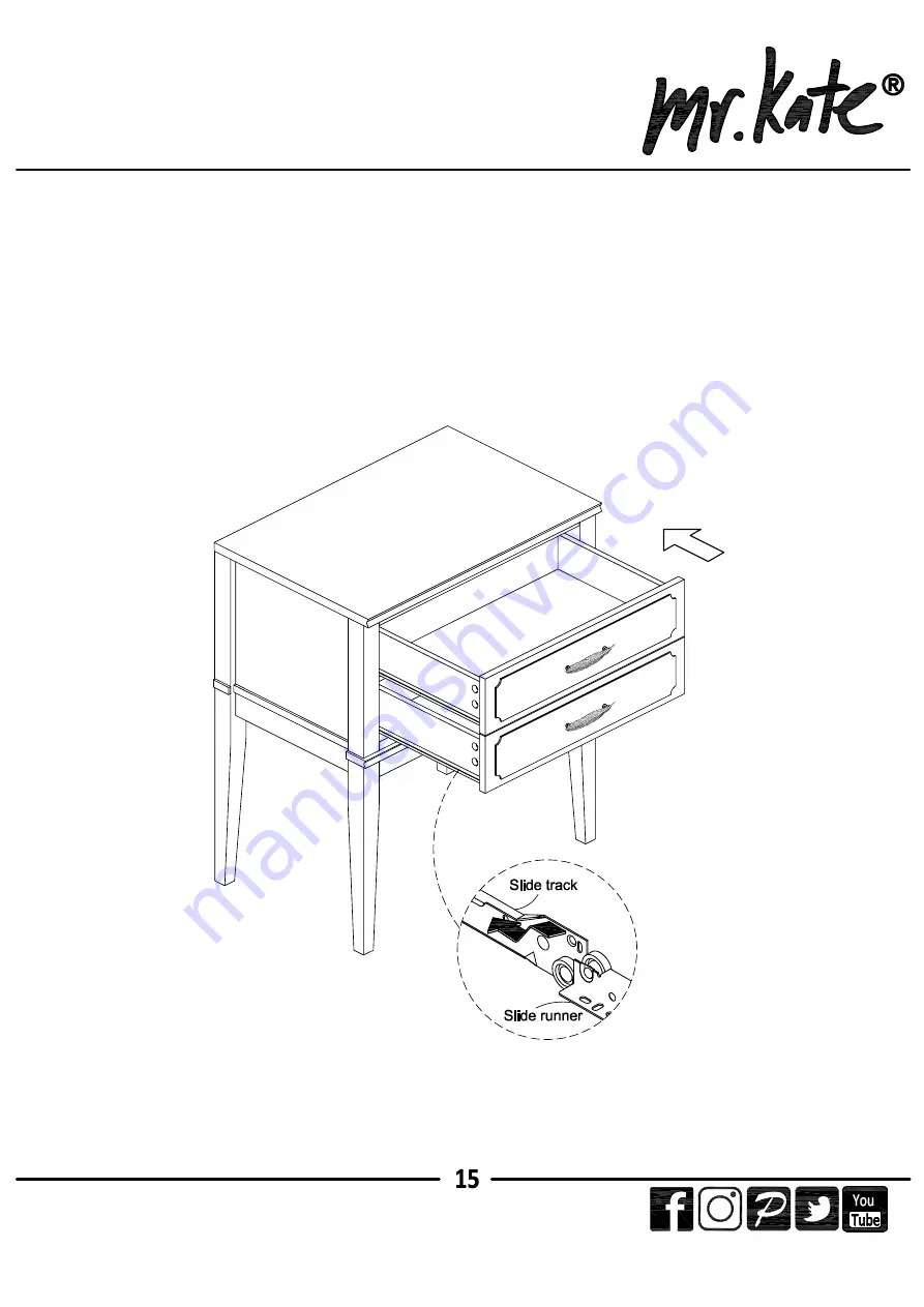 Dorel Home Products mr.kate 1035013COM Manual Download Page 15