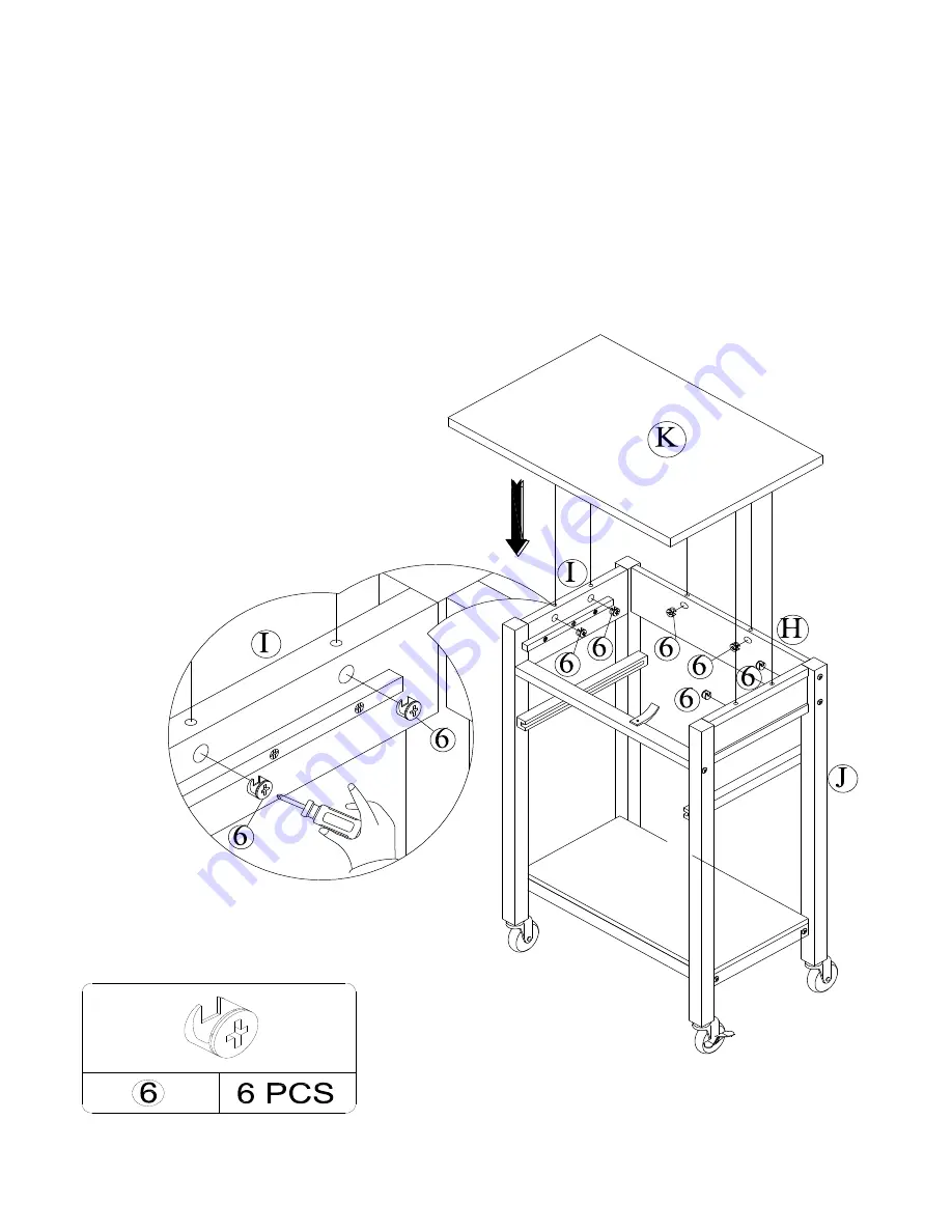 Dorel Living 0-65857-17773-2 Assembly Instructions Manual Download Page 49