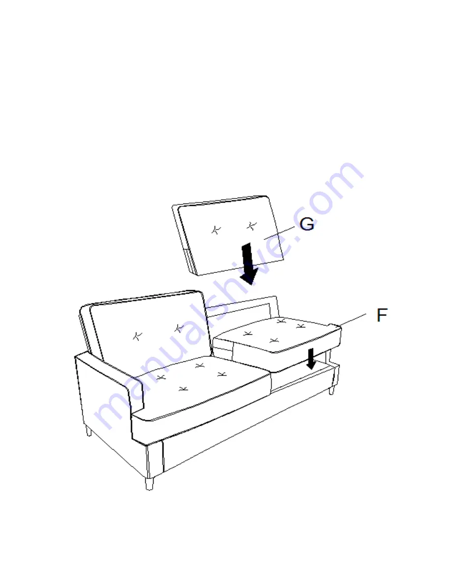 Dorel Living DA7476-SF Instruction Booklet Download Page 10