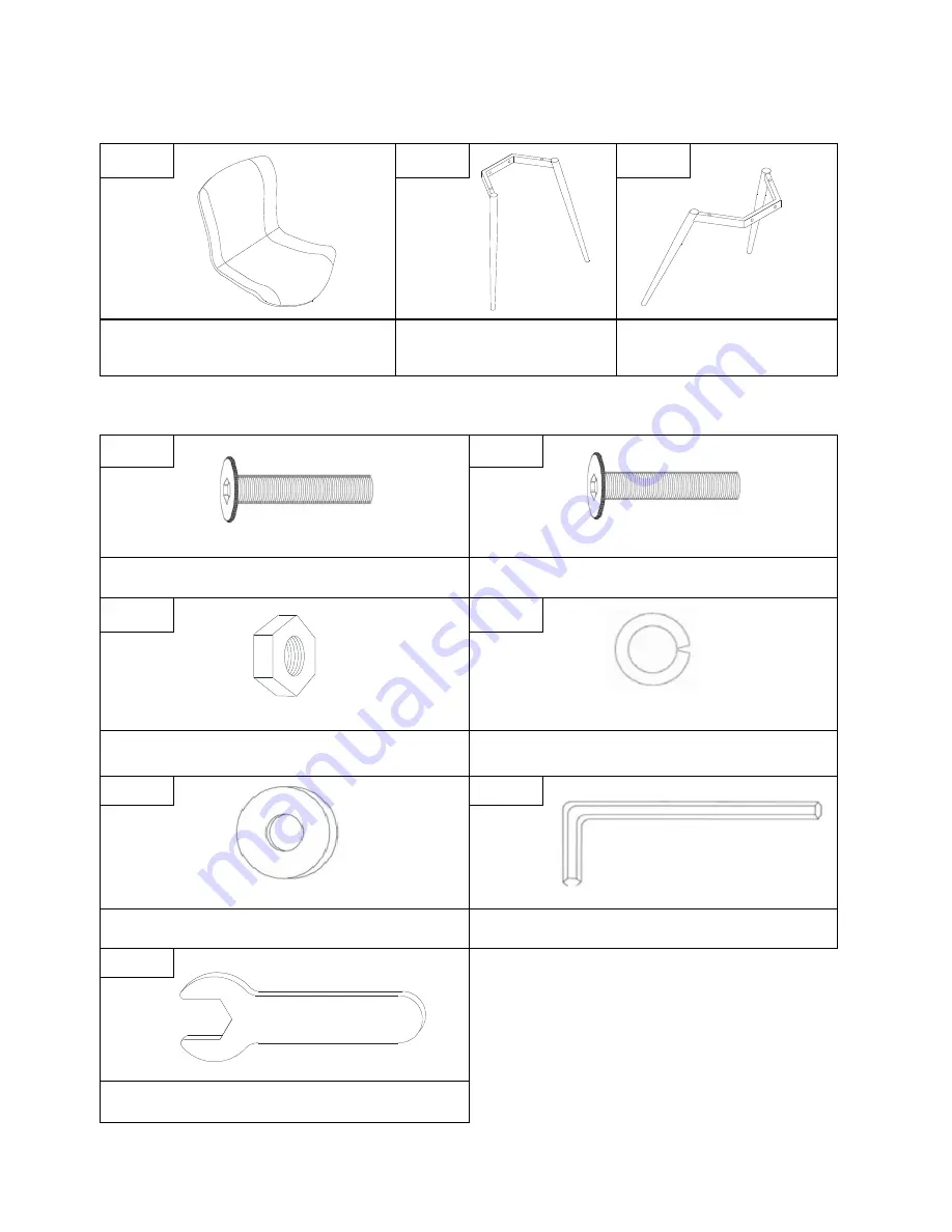 Dorel Living DL9013 Assembly Instruction Manual Download Page 3