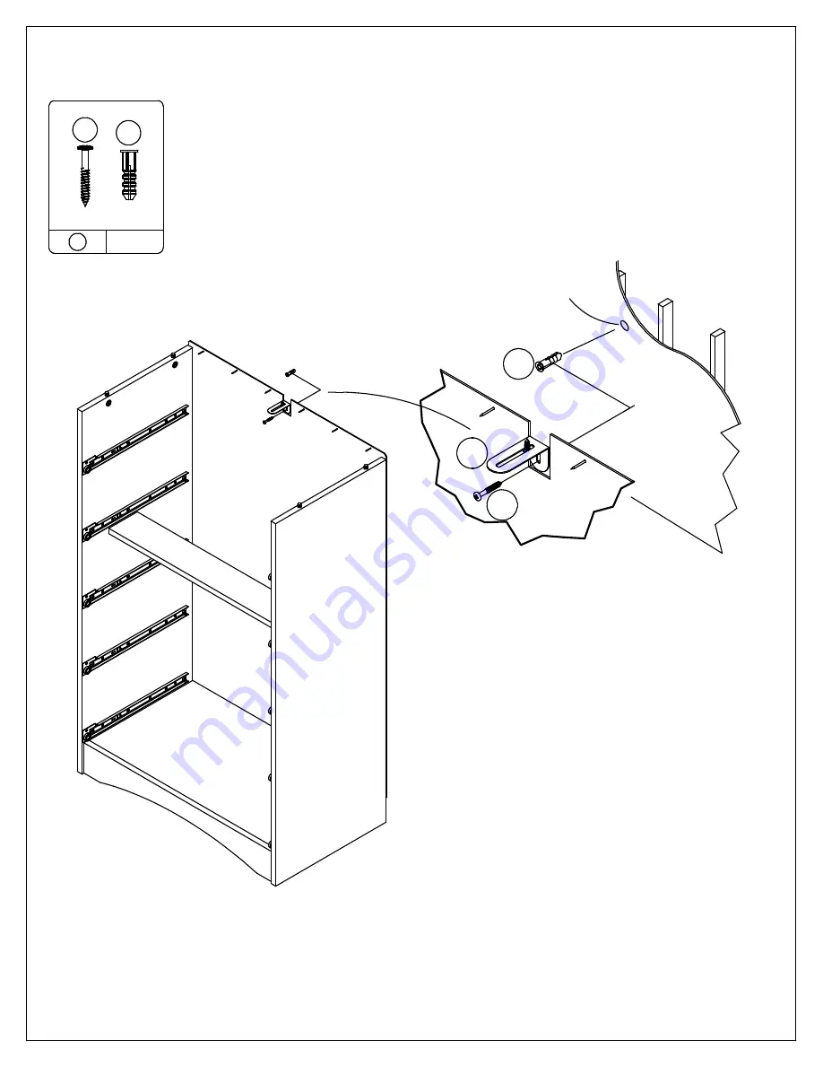 Dorel AMERIWOOD INDUSTRIES essentialhome Grayson 5531309KP Скачать руководство пользователя страница 20