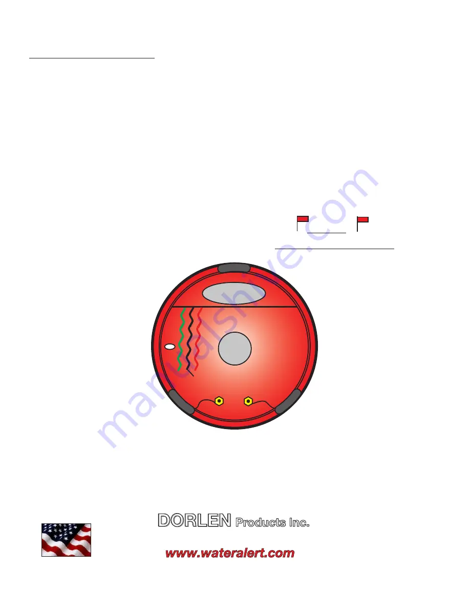 Dorlen SS-2100 Water Alert Instructions Download Page 2