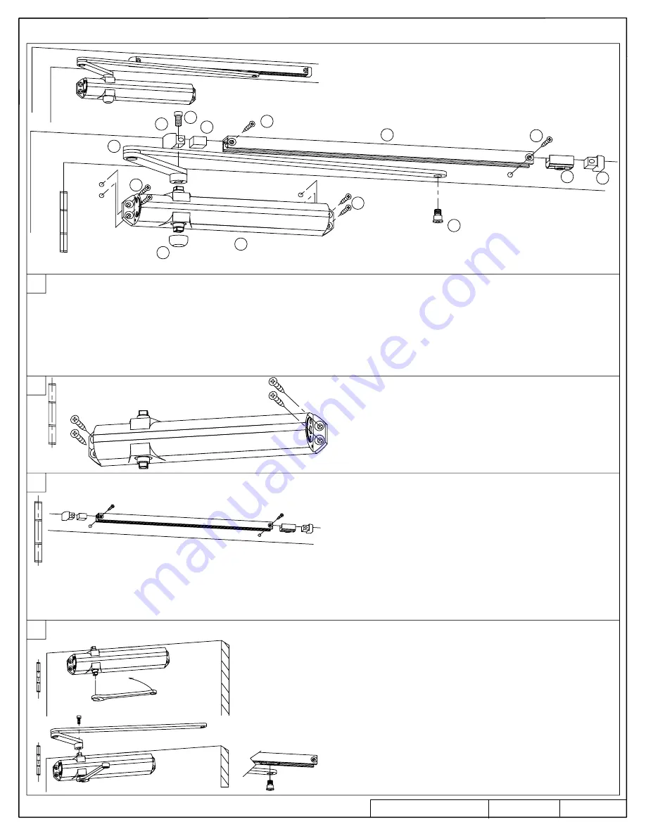 Dorma 7400 TDE Manual Download Page 2