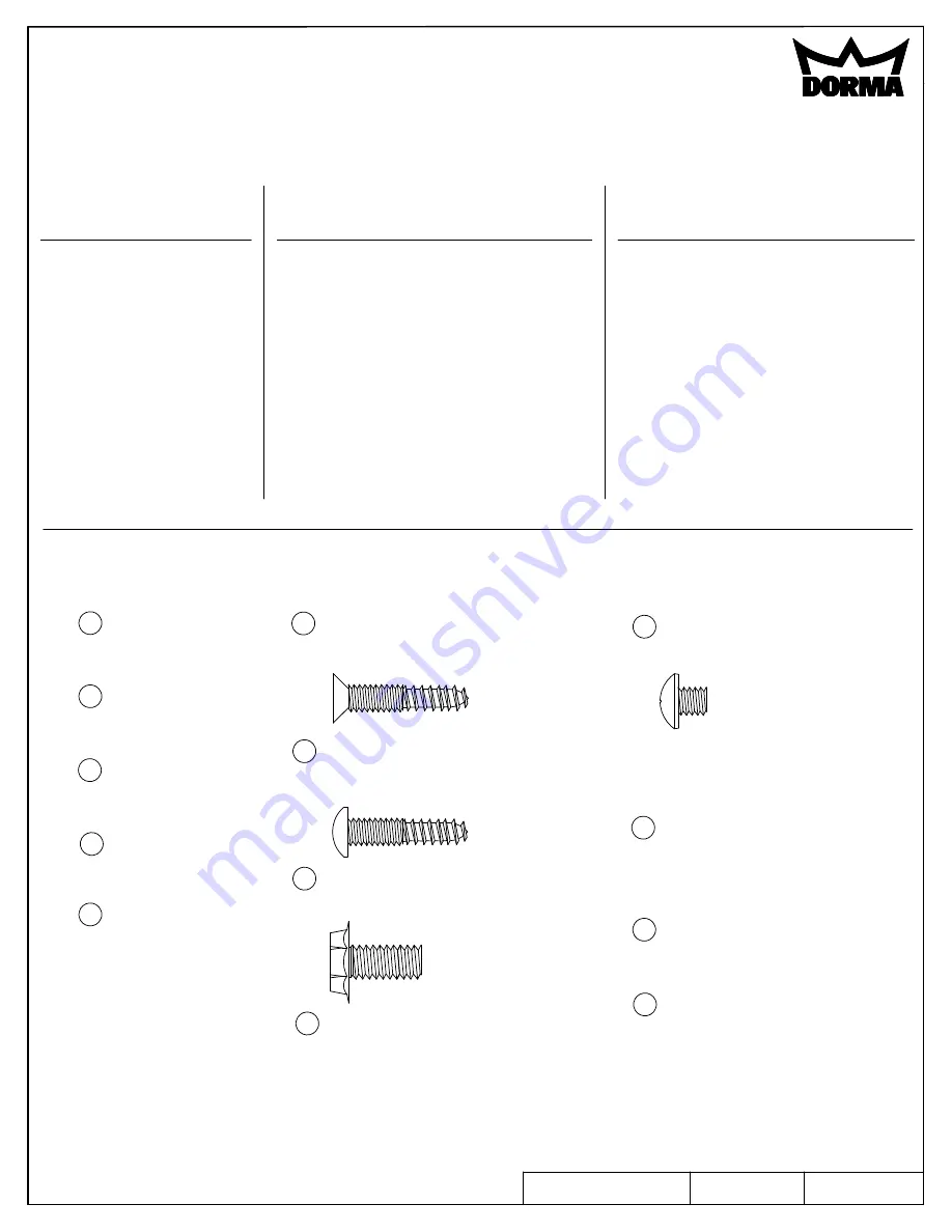 Dorma 7414 ARNP Manual Download Page 1