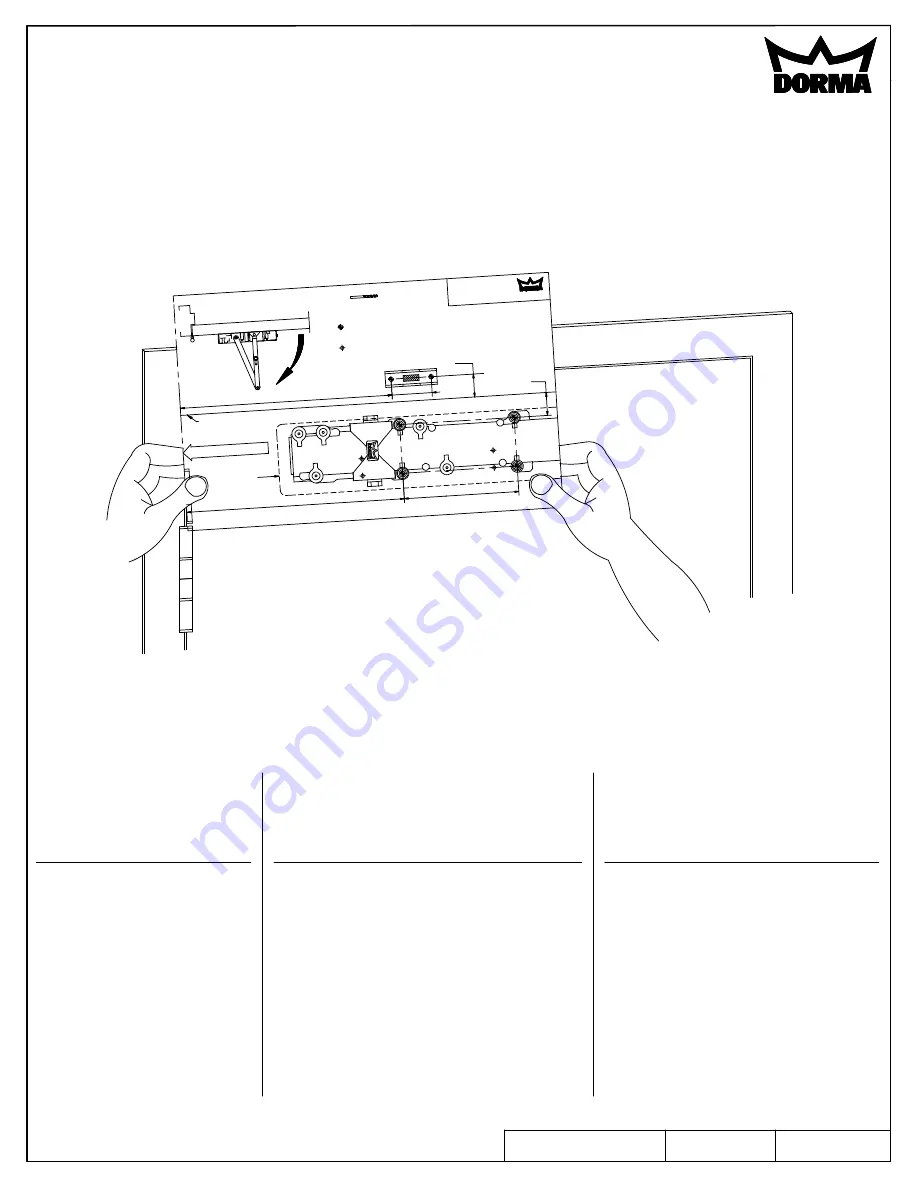 Dorma 8916 PH Manual Download Page 1