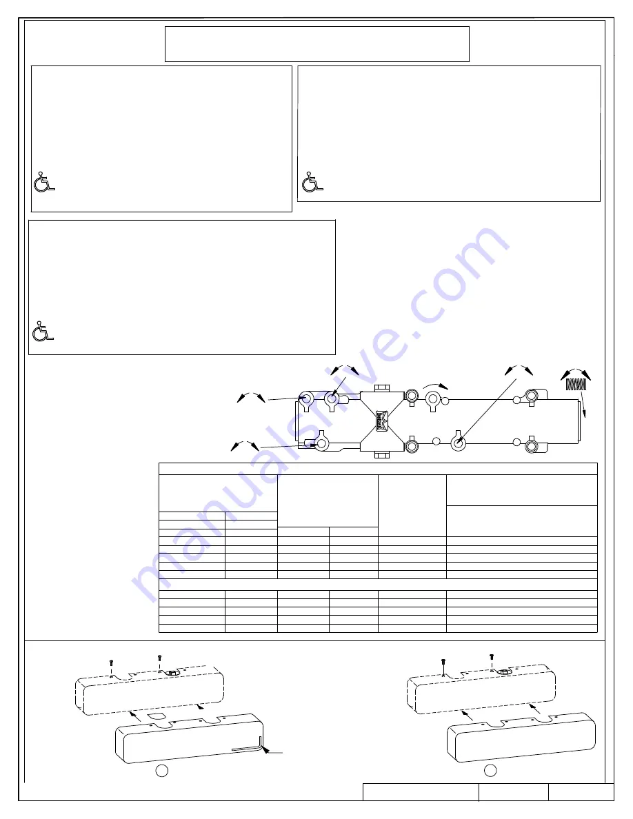 Dorma 8916 PH Manual Download Page 7