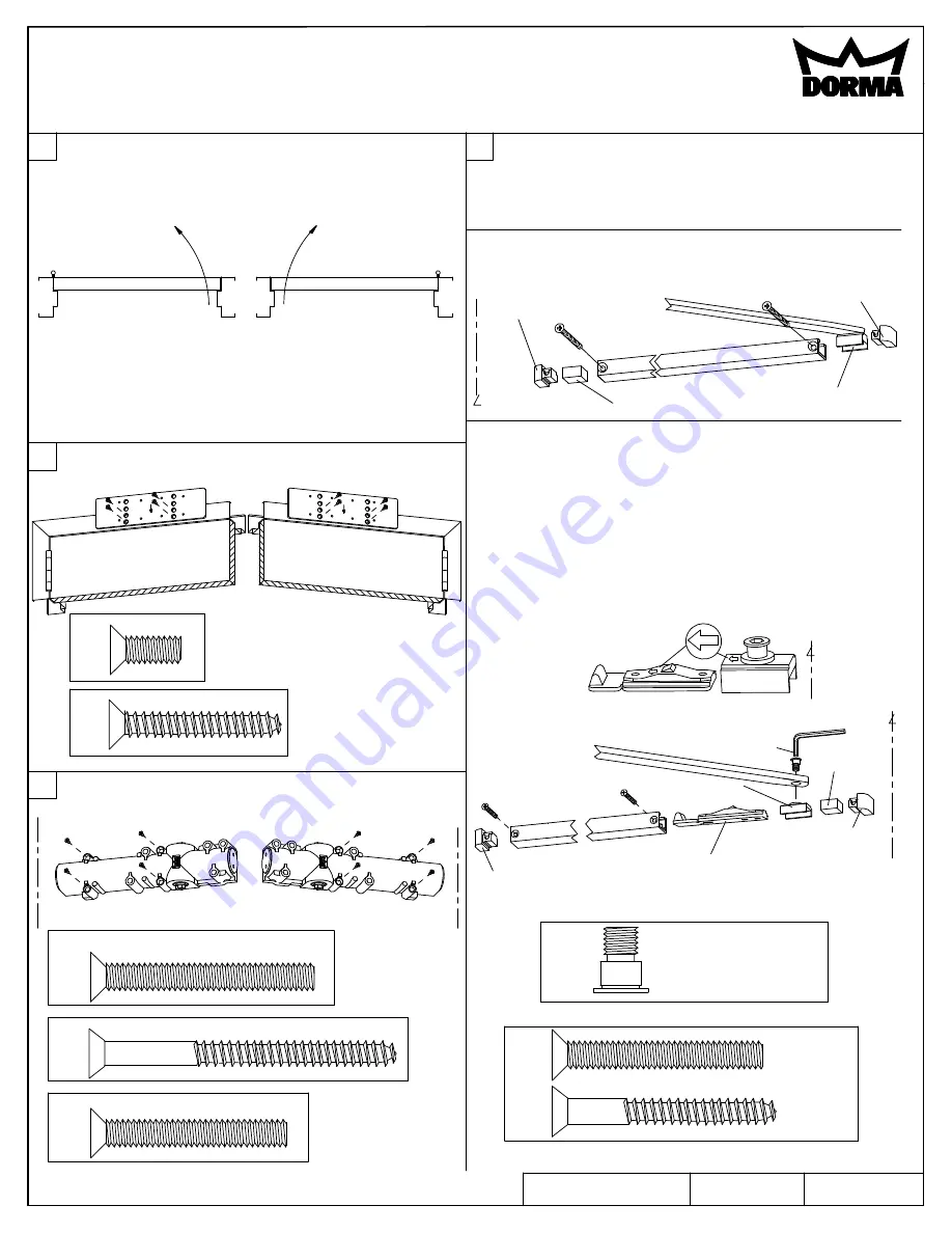 Dorma 8916 T Скачать руководство пользователя страница 1