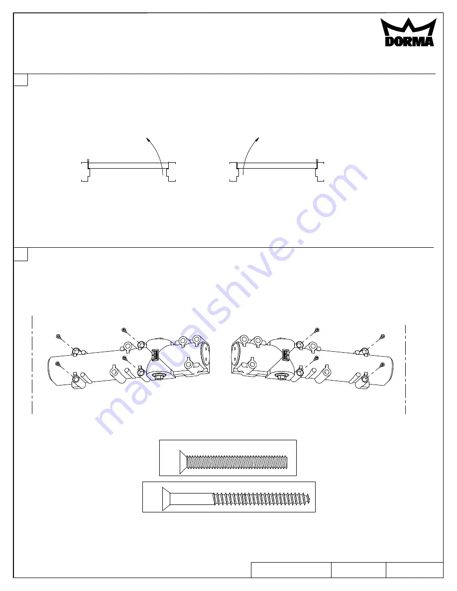 Dorma 8956 SPA SP-6 Manual Download Page 1