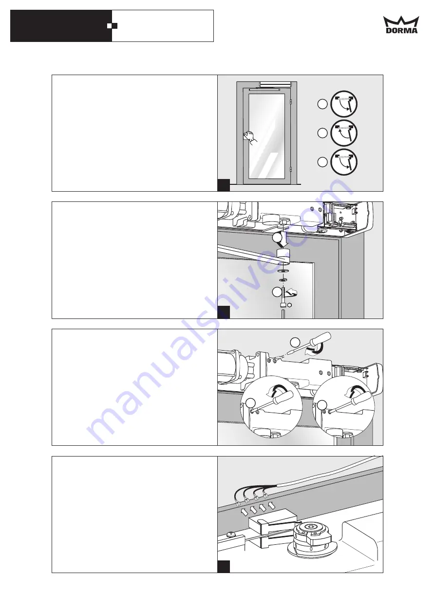 Dorma ED 200 Mounting Instruction Download Page 11