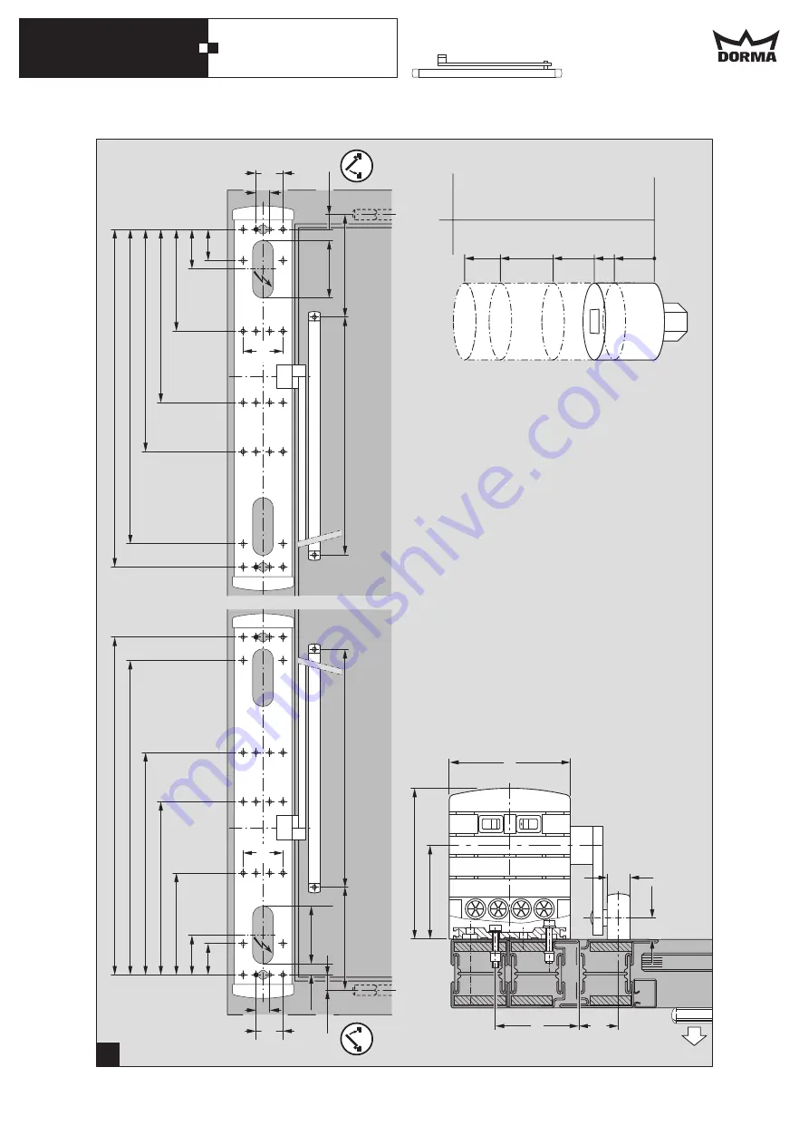 Dorma ED 200 Mounting Instruction Download Page 17