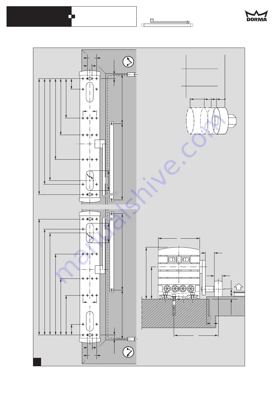 Dorma ED 200 Mounting Instruction Download Page 18