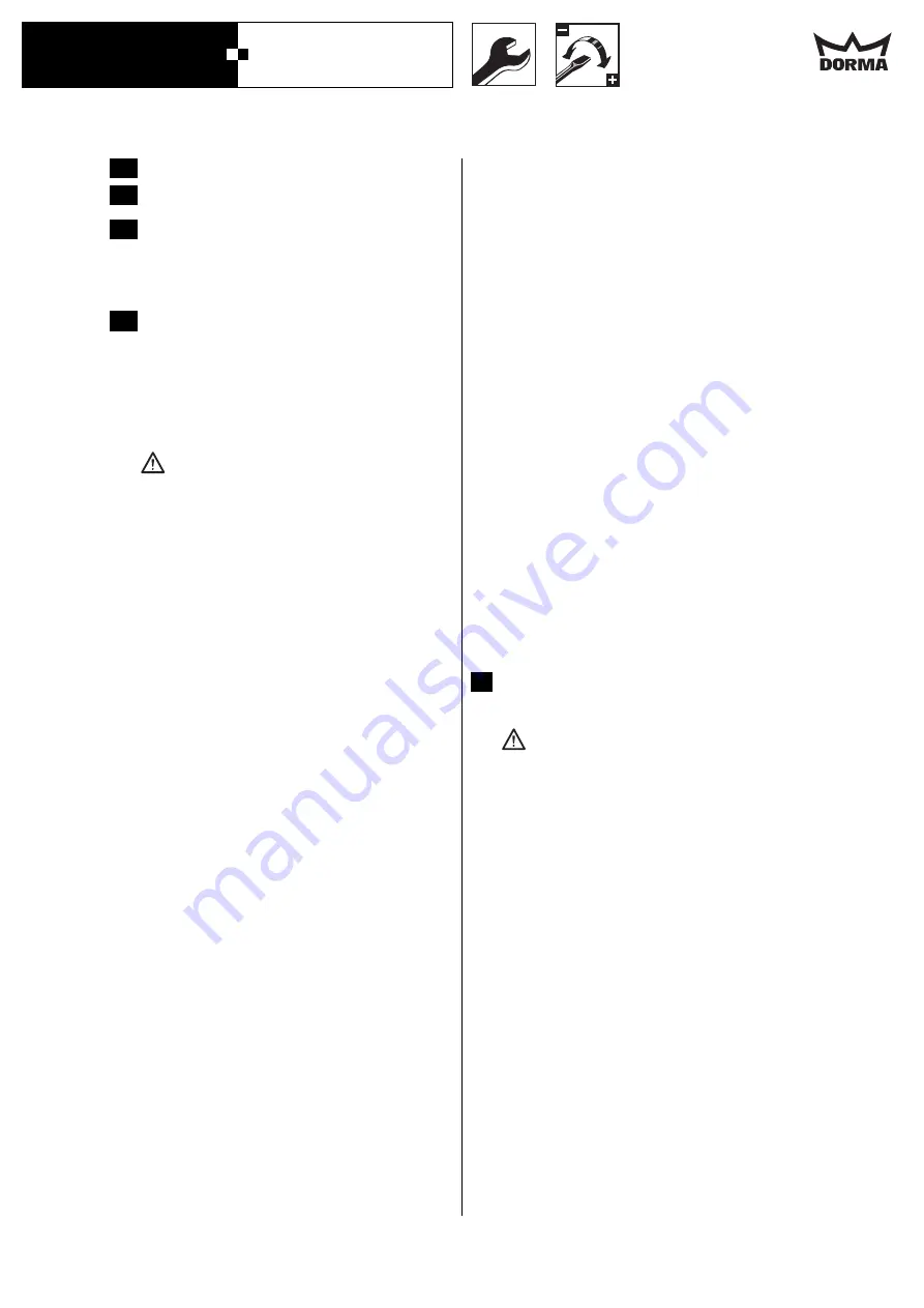 Dorma ED 200 Mounting Instruction Download Page 32