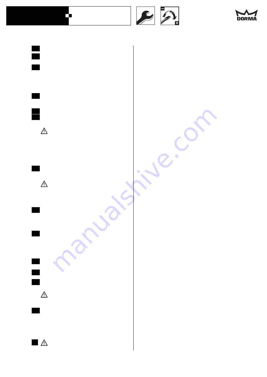 Dorma ED 200 Mounting Instruction Download Page 43