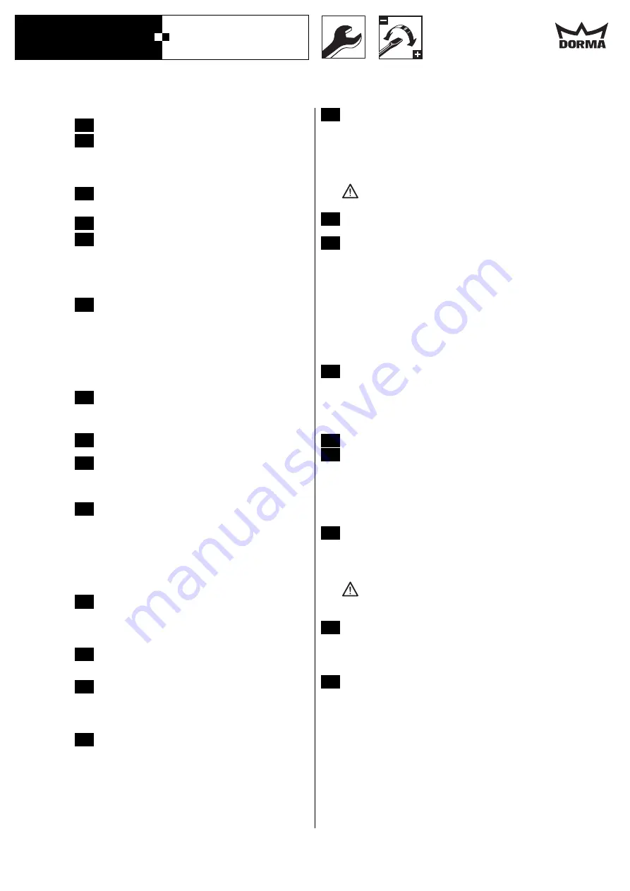 Dorma ED 200 Mounting Instruction Download Page 45