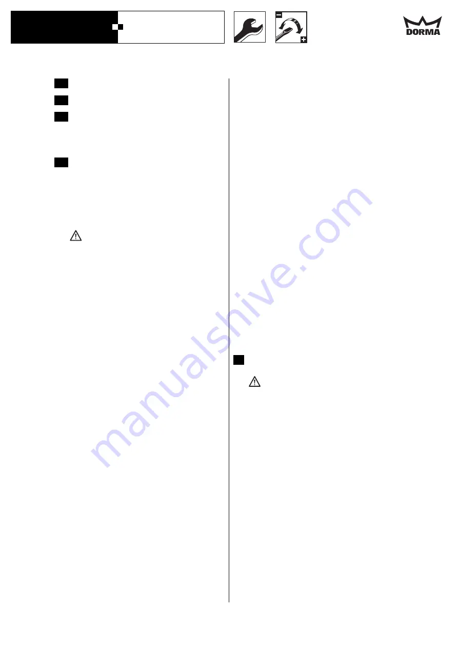 Dorma ED 200 Mounting Instruction Download Page 46