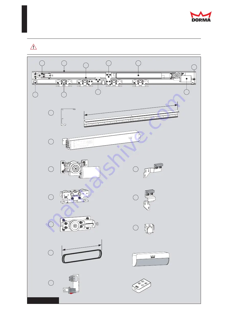 Dorma ES 68 Mounting Instructions Download Page 1