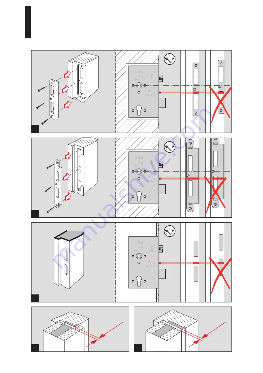 Dorma SVP 22 DCW Series Mounting Instructions Download Page 6